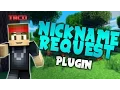 NICKNAME REQUEST Minecraft Plugin Tutorial