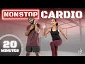 20 Minute Nonstop X Cardio HIIT Workout [No Equipment]