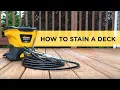 How to Stain a Deck with a Paint Sprayer