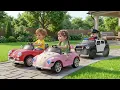 Henry Got His Police Car Stuck in Mud... THEN Everything Went Wrong! 😱🚔 | Slow English Story (A2)
