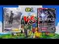 Digimon Battles BlackWarGreymon VS Sakuyamon