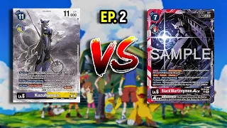 Digimon Battles BlackWarGreymon VS Sakuyamon