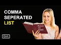 How do I create a comma separated list from multiple items in angular