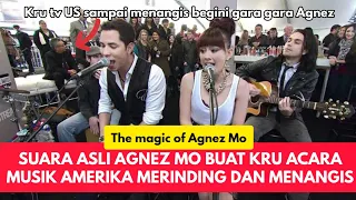 Download Suara Live Asli AGNEZ MO Buat Crew Acara Musik Amerika Merinding, Menangis dan Gemuruh Satu Ruangan MP3