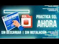 Como practicar SQL GRATIS Oracle LiveSQL Sin Descargar ni Instalar Paso a paso