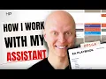Life of a CEO How I Work With My Executive Assistant