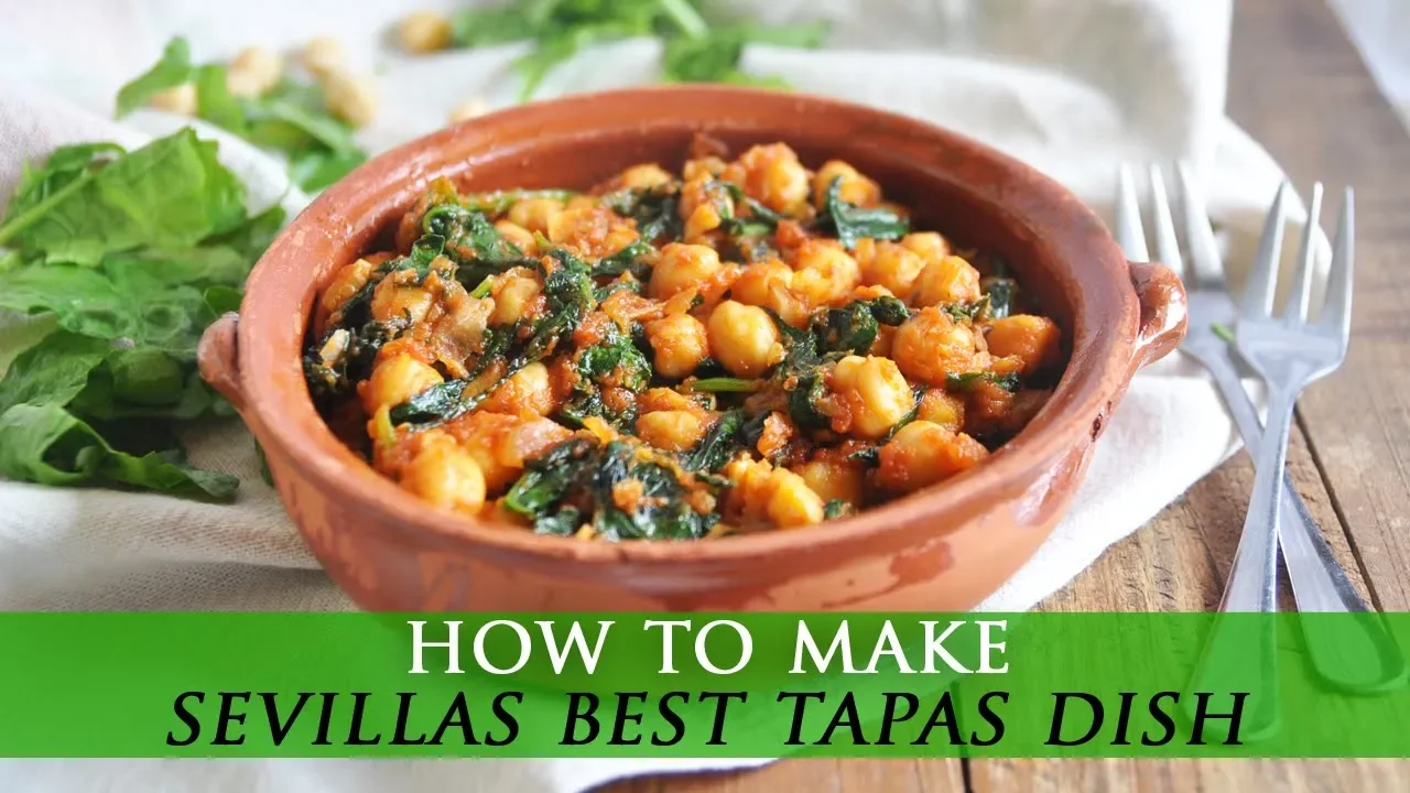 Spanish Spinach and Chickpeas - Espinacas con Garbanzos Recipe