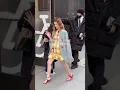 Kate Mara is seen outside ABC Studio on March 19 2026 in New York