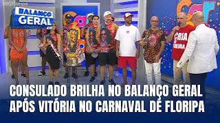 Balanço Geral recebe a Consulado, campeã do Carnaval de Florianópolis 2025