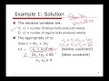 The Simplex Algorithm and Goal Programming Part 1