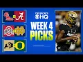 College Football Week 4 PICKS BEST BETS CBS Sports