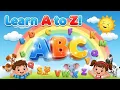 Learn A to Z Alphabet Easy Fun Learning Rhyme for Kids