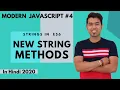 ES6 Tutorial New Strings Methods in ES6 in JavaScript in Hindi 2020