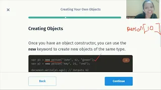 javascript tutorial part 6 objects and methods sololearn module 5