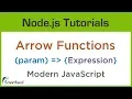 JavaScript Arrow Functions Modern JavaScript ES6 What is Function in JavaScript 3