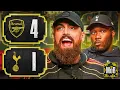 It ALL WORKS OUT For Turkish as Arsenal CRUSH Spurs! | Arsenal 4-1 Tottenham