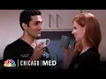 Marcel and Blake Kiss NBC s Chicago Med