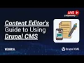 Content Editor s Guide to Using Drupal CMS