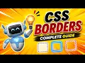 CSS Borders Tutorial in Tamil Border Style Width Color Sides Border Radius