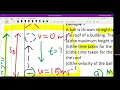2 2 FREE FALL EXAMPLE 6 AND EXAMPLE 7 CHAPTER 2 SP015