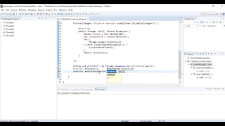 Java Multithreading class Callable Vs Future difference Java multithreading tutorial