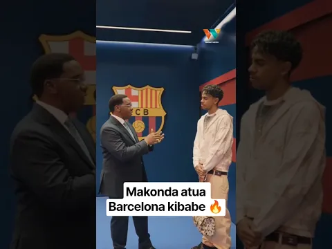 PAUL MAKONDA ATEMBELEA TIMU YA FC BARCELONA