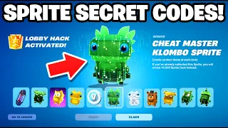 ALL CHEAT MASTER LOBBY HACK CODES in Fortnite NOW All Codes