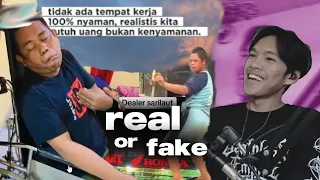 tiba tiba terus terang saya tidak diberi tahu 