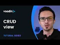 Java web app course - Implementing a CRUD view with database connection