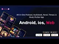 DTPocketFM - Podcasts Books Novels Threads Music Flutter App Android-iOS-Web Admin Panel