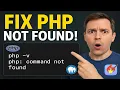 How to make PHP of free MAMP work in Terminal CLI