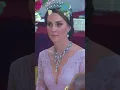 Download Lagu Catherine in a pale pink Marchesa gown, the Lover's Knot Tiara \u0026 a ruby \u0026 diamond necklace in 2017