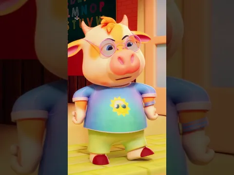 Ek Mota Hathi School Ko Chala, एक मोटा हाथी, Funny Hindi CArtoon Song #shorts #babysongs #poems
