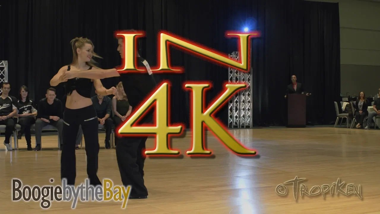 Jesse Lopez & Jen Malcom - 2017 Boogie by the Bay (BbB) All-Stars Strictly Swing - IN 4K