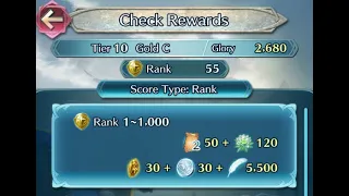 FEH Summoner Duels R Tier 10 all win loss records