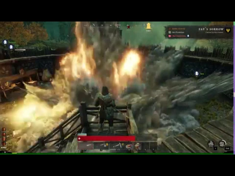 New World gameplay: crafting and sieging
