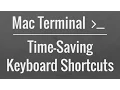 Mac OS X Terminal Tutorial Time-Saving Keyboard Shortcuts