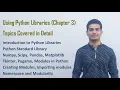 Using Python Libraries Class 12 Computer Science with Python 20