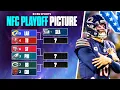 UPDATED NFC Playoff Picture Bears lead NFC North Packers drop to 7-Seed