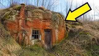 Hiker Found A House Built Into Hillside But What They Discovered Later Left Them Shocked