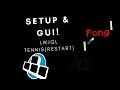 LWJGL tutorials Tennis restart setup Gui