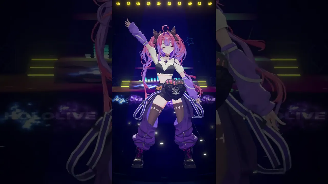 ば・く・れ・つ♡#爆裂愛してる /M!LK【#綺々羅々ヴィヴィ】#vtuber #hololive #dance