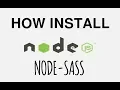 Tip How install node-sass