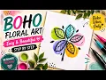 Boho Art Nature Meets Creativity