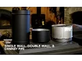 Wood Stove Pipe Introduction Demo Review-DuraBlack DVL Duratech