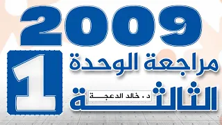 مراجعة الوحدة الثالثة الجزء الأول إنجليزي توجيهي 2009 د خالد الدعجة عادات الحاضر والماضي Habits 