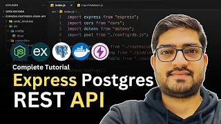 Build a CRUD Rest API with Node js Express PostgreSQL Docker