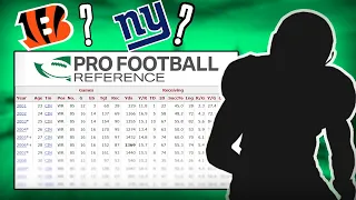 NFL GUESS WHO from the Pro Football Reference Page