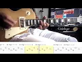 Kings Of Leon - Pyro // Guitar Lead Cover with Tabs Tutorial
