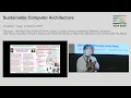 ISCA 25 - Special Panel on Sustainable Computer Architecture